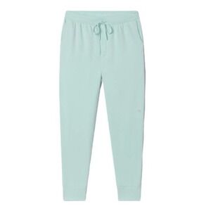 Jambys The No-Jogging Jogger Sweatpants Mint Green Chilluxe‎ Fleece DAMANGED XS